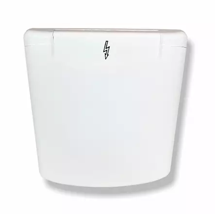 Rasia 230V CEE upotettava valkoinen, sisäänottorasia, Fiat bianco 2249 - HOBBY VARAOSAT - 9620 - 1