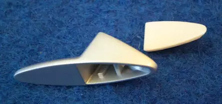 Vaatekoukku mattakromi - HOBBY VARAOSAT - 5460 - 1