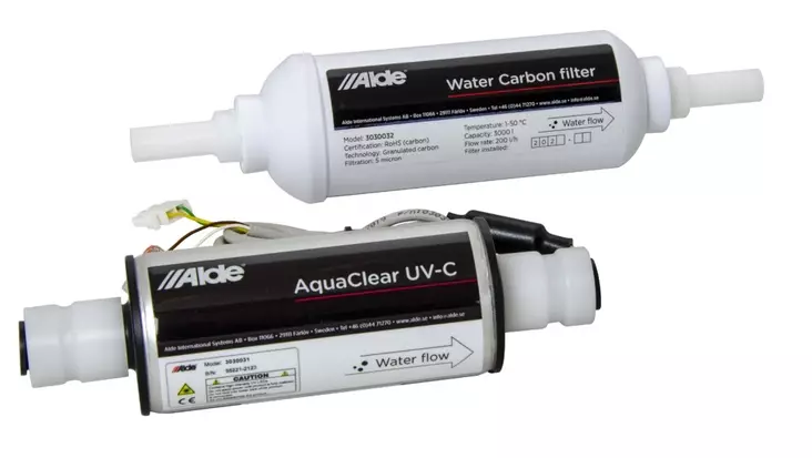 Alde Aquaclear Compact 3030 UV-C vedenpuhdistusjärjestelmä LED, ultraviolettival - Alde 3000, 3010, 3020, 3030 varaosat - 17900 - 1