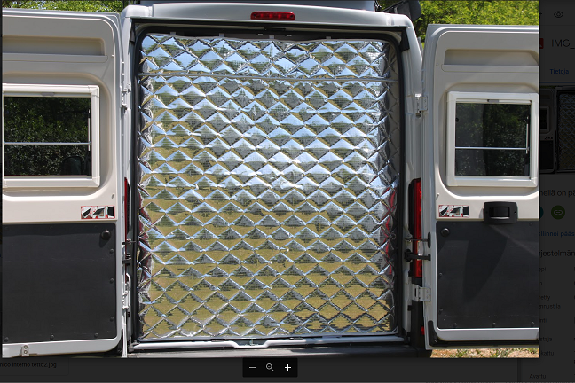 Ideatermica Termo/lämpöpeitto, avattava (taakse van) Ducato - Termopeitteet - 17750 - 1