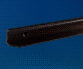 Pöydän kiinnityskisko seinään, muovi ruskea, 600mm - PÖYDÄNJALAT JA TARVIKKEET - 1500 - 1