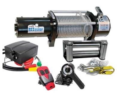 Sähkövinssi 4313kg 12v vaijeri 28m Mitat:540x161x212mm - Sähkövinssit - 13310 - 1