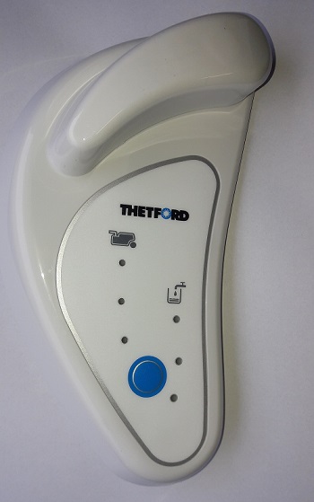 Thetford ohjauspaneeli C402X MK2, valkoinen - Kasettikäymälöiden varaosat - 11450 - 1