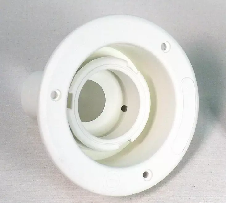 Vesisäiliön läpivienti valkoinen, 35mm - MUUT VESIJÄRJESTELMÄN OSAT - 440 - 1