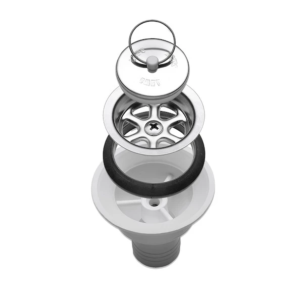 Siphon AC 545, Siphon with straight was - Liedet uunit - 16020 - 1