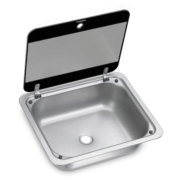 SNG 4133, Square sink with glass lid, 4 - Liedet uunit - 16010 - 1
