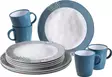 Brunner melamiiniastiasto Belfiore, liukueste, 16 osaa - Ruokailu ja kattaus - 8991 - 1