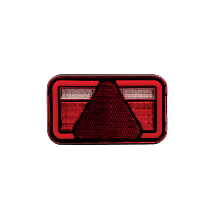 Aspöck Led Multiled IV 5-napainen rekisterikilven valolla vasen - Aspöck - 18621 - 1