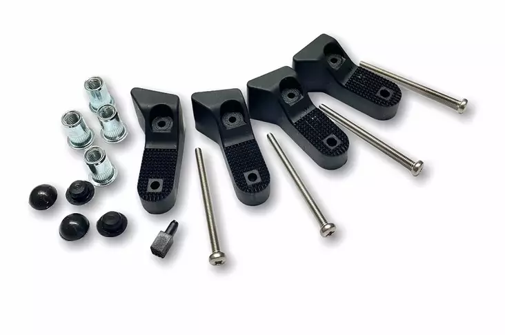 Lieden kiinnikesarja, 4 kpl - Liesien ja uunien varaosat - 10091 - 1