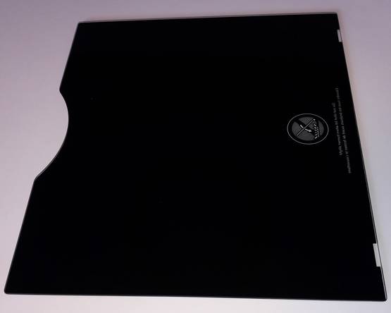 Lieden lasikansi Aspire, musta - Liesien ja uunien varaosat - 10158 - 1