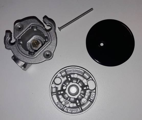 Poltin, sarja, liesi, pieni liekinlevittäjä 52mm, SHB34012 - Liesien ja uunien varaosat - 9546 - 1