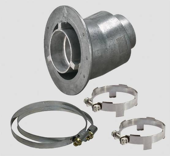 Truma seinäläpivienti, sisäosa, Combi, C-lämmitin - Lämmityslaitteiden asennustarvikkeet - 13360 - 1