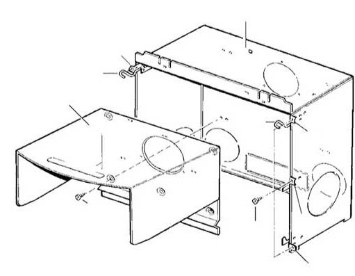 Truma takapelti S 5002 kahdelle puhaltimelle - S-lämmittimien varaosat - 13901 - 1
