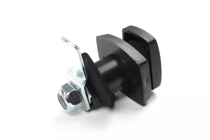 Vääntölukko FF2 ilman lukkopesää musta ( 2600010207 ) - Ovien ja luukkujen osat - 1481 - 1