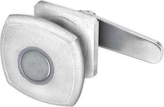 Luukun lukko valkoinen, ei lukkopesää, Zadi - Ovien ja luukkujen osat - 1431 - 1