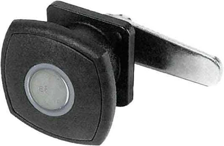 Luukun lukko musta, ilman lukkopesää, Zadi - Ovien ja luukkujen osat - 1432 - 1