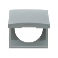 Berker kannellinen kehys harmaa - Sähkörasiat, pistokkeet - 652 - 1