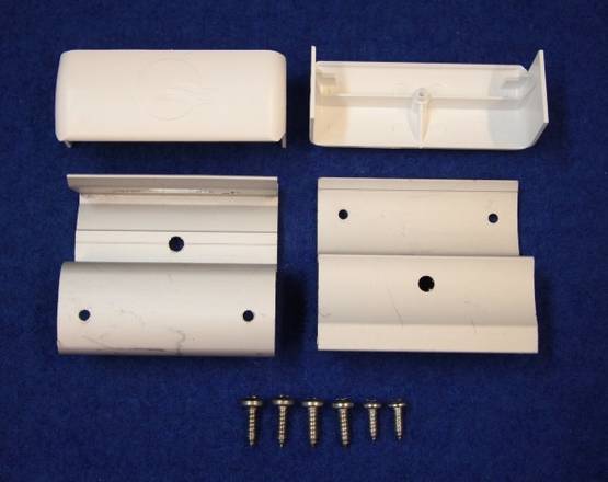 Thule kattokaiteen kiinnikesarja, valkoinen - Kattokaiteet, tikkaat ja varusteet - 8195 - 1