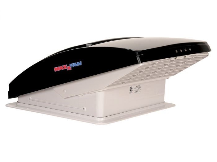 MaxxFan Deluxe kattoluukku 40x40, savu - KATTOLUUKUT JA OSAT - 17572 - 1