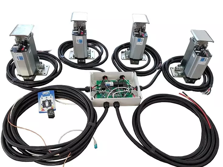 Sähkötukijalat auto 4 sarja eteen/taakse Tesa kit Autolift 4 Autoon - Nurkkatuet - 12172 - 1