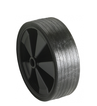 Täyskumipyörä 215x70mm, muovivanne AL-KO Winterhoff Hobby - Pelkkä pyörä - 1952 - 1