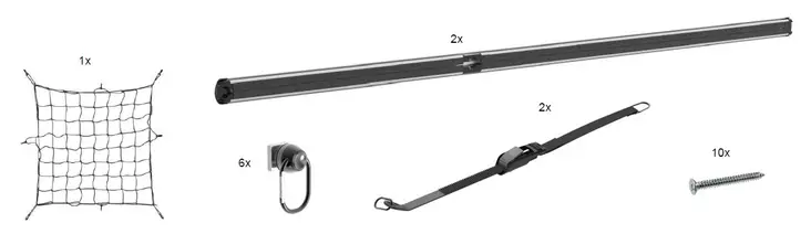 Thule Garage Organizer sarja, tavaratilaan - Säilytyslokerikot ja laukut - 13252 - 1