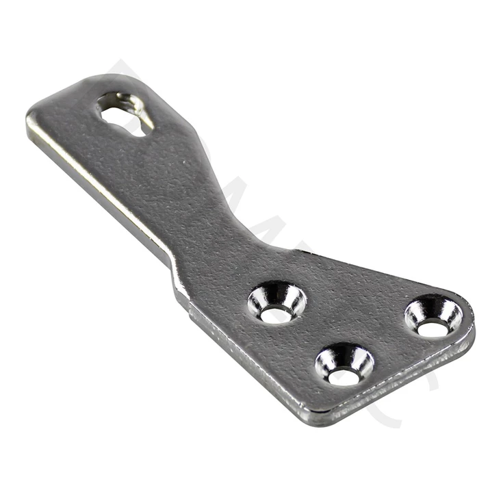 Dometic sarana, ylä, oikea, kromattu - Jääkaappien varaosat Dometic - 24862 - 1