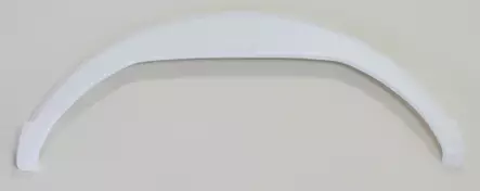 Lokasuojan kaari 1-aks valk 755x365, keskikorkeus 143 mm, matta - HOBBY VARAOSAT - 3223 - 1