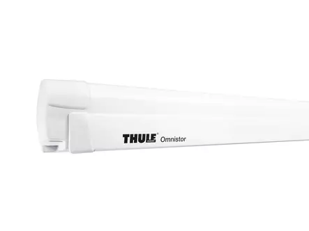 Thule moottoroitu markiisi Omnistor 8000 4,00 m, sapphire/hopea - Kotelomarkiisit seinään Thule - 9623 - 1