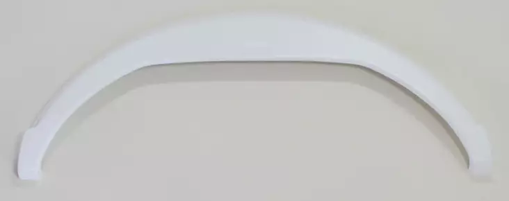 Lokasuojan kaari 1-aks valk 755x365, keskikorkeus 143 mm, matta - HOBBY VARAOSAT - 3223 - 1