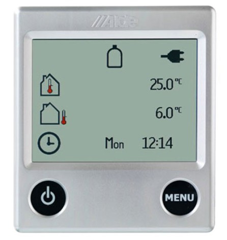 Alde ohjauspaneeli 3010, kosketusnäyttö, värinäyttö - Alde 3000, 3010, 3020, 3030 varaosat - 8935 - 1