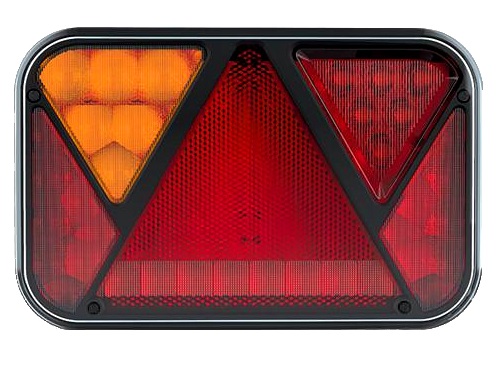 Takavalo vasen vastuksella led FT-270 5-nap bajonet 12-15V - Takavalot - 17753 - 1