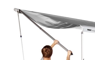 Thule sivuseinän tanko RBS G2, 250 cm syvään kotelomarkiisiin - Markiisien seinät ja sarjat Thule - 11483 - 1