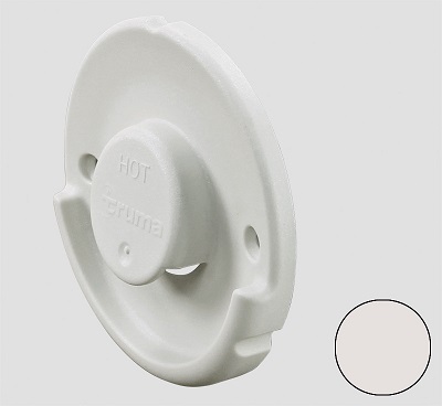 Truma seinäläpiviennin ulko-osa Varioheat E 2400, WK, bianco - Lämmityslaitteiden asennustarvikkeet - 14323 - 1