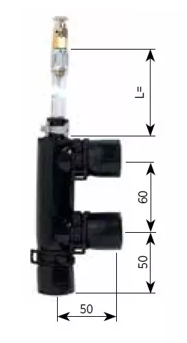 Alde kumi F-kappale 22 mm, ilmausruuvi - Nestekeskuslämmitysjärjestelmän osat - 15193 - 1