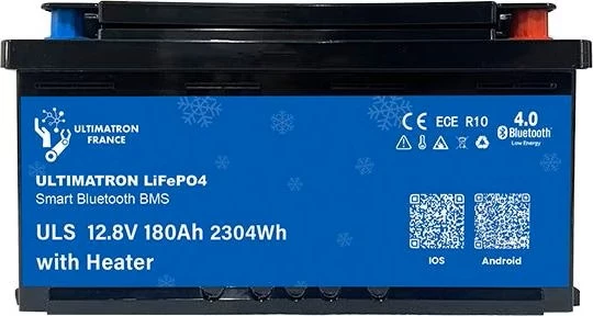 Ultimatron litiumakku 12 V/180 Ah - Akut, laturit, akun valvonta - 25133 - 1