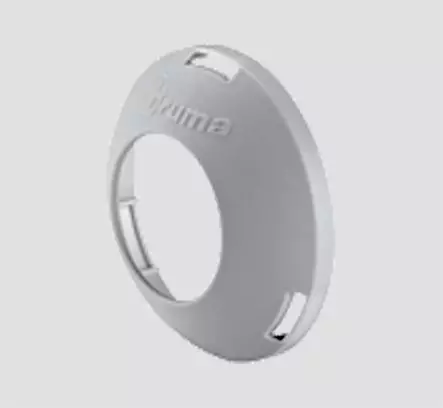 Päätesuuttimen supistuskansi BL 30mm ulostuloaukolla, harmaa - Ilmakeskuslämmityksen asennustarvikkeet - 14674 - 1