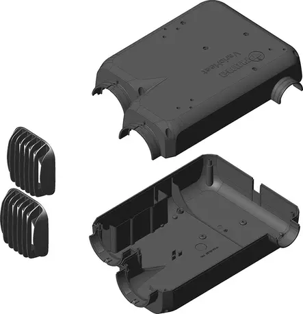 Truma kuori VarioHeat, ylä- ja alaosa, ritilät - Varioheat, e-lämmittimien varaosat - 14294 - 1