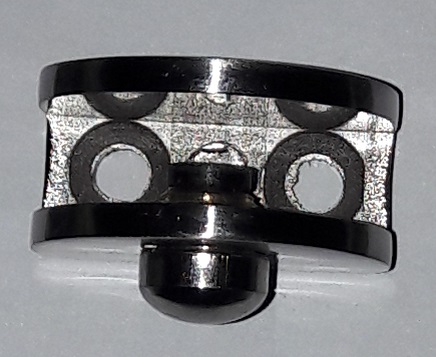 Lasihyllyn kannake 22x29x14,5mm, 6-8mm Lasilevyn pidike - HOBBY VARAOSAT - 5424 - 1