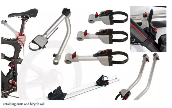 Polkupyörätelineen pidin sawiko 420mm Ligero, Vario Basic - Amc muut tuotteet - 17024 - 1