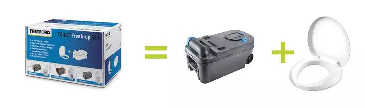 Thetford Fresh Up Set C220 - Kemialliset käymälät Thetford - 10284 - 1