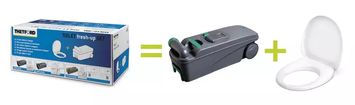 Thetford Fresh Up Set C400 - Kemialliset käymälät Thetford - 764 - 1