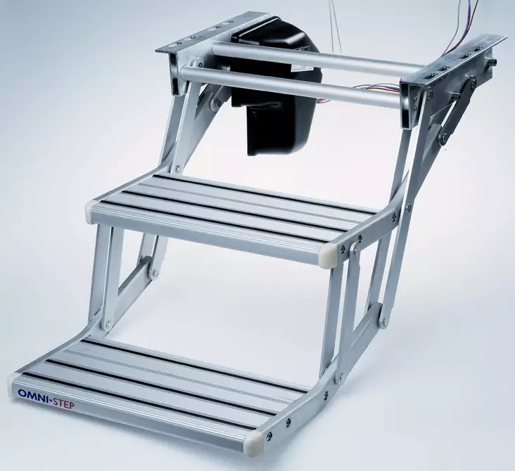 Thule astin Double Step 12V 500, kaksi askelmaa - Astimet ja osat - 1544 - 1