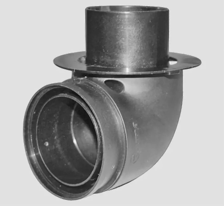 Truma eristetty kulmakappale musta - Ilmakeskuslämmityksen asennustarvikkeet - 14724 - 1