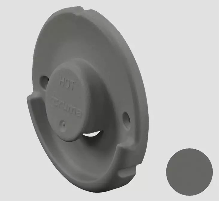 Truma seinäläpiviennin ulko-osa Varioheat E 2400 , WK, antrasiitinharmaa - Lämmityslaitteiden asennustarvikkeet - 14324 - 1