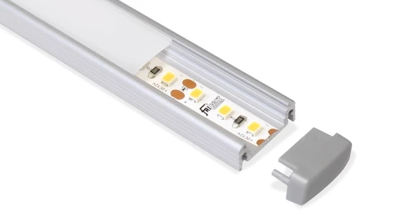 Frilight LED-profiili 98 500 mm, musta - Valaisimet - 24164 - 1