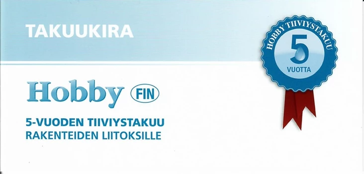 Hobby takuukirja vaunu/auto Suomenkielinen - HOBBY VARAOSAT - 5874 - 1