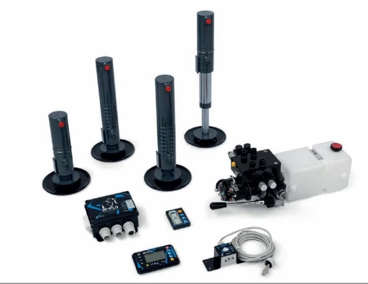 Hydrauliset tukijalat Amplo VW Crafter/Man - Nurkkatuet - 25234 - 1