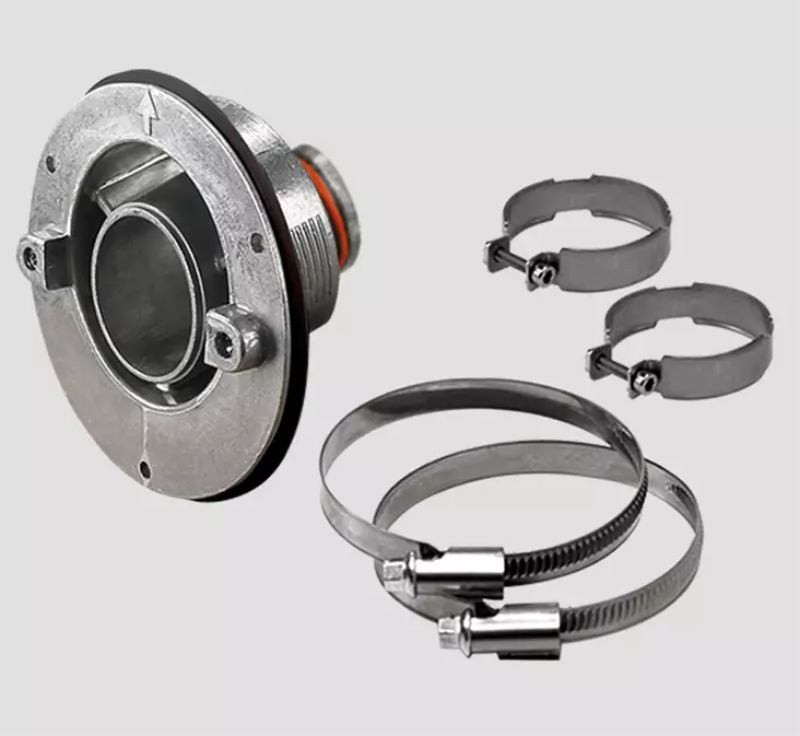 Truma seinäläpivienti Varioheat, E 2400, WK 24 - Lämmityslaitteiden asennustarvikkeet - 14414 - 1