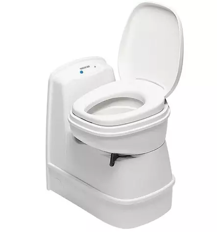 Thetford kasettikäymälä C200S 12 V, valkoinen - Kemialliset käymälät Thetford - 17715 - 1